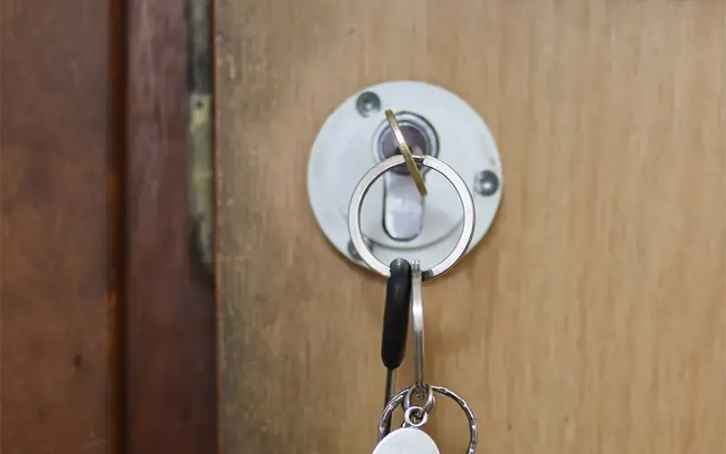 Key Left in the Lock from Inside: What to Do if the Door Will Not Open